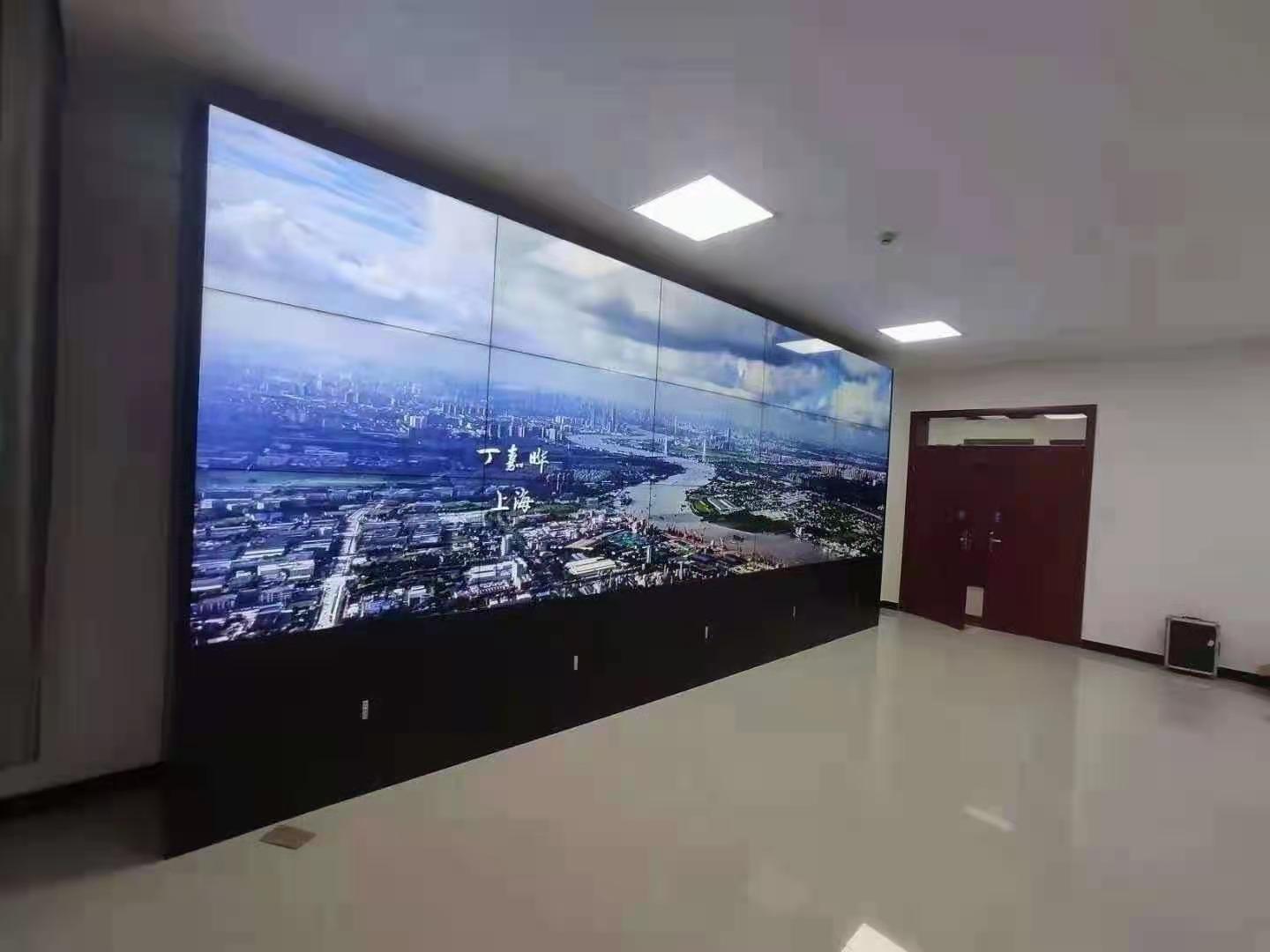 濠江拼接屏-55寸京东方液晶拼接屏3X4案例展示